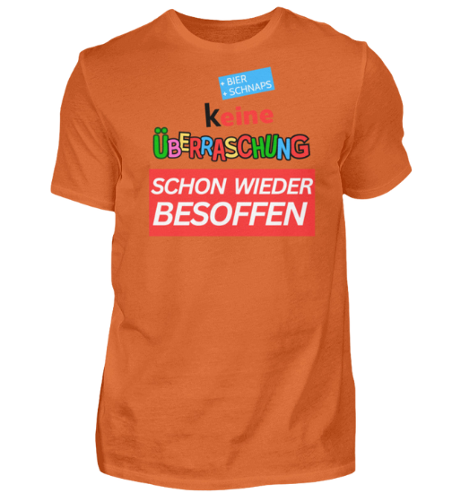 Shirt 'keine Überraschung'
