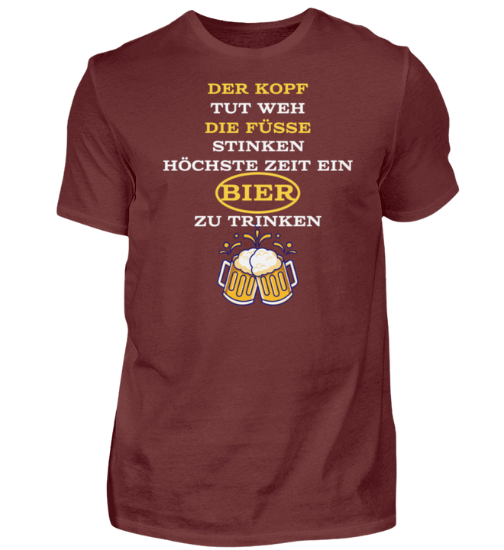 Shirt 'Bier Spruch'