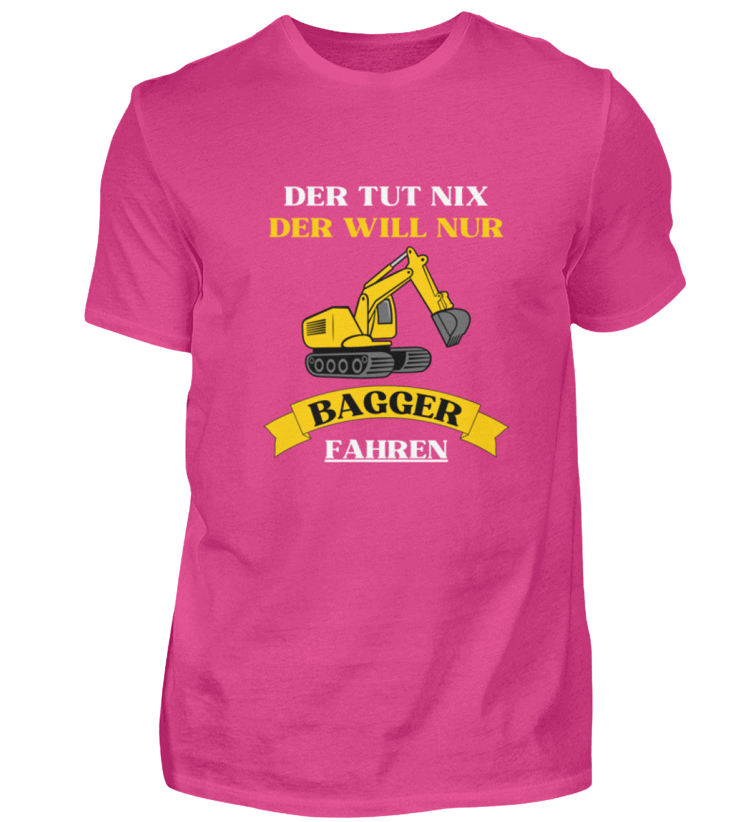 Shirt 'Bagger fahren'