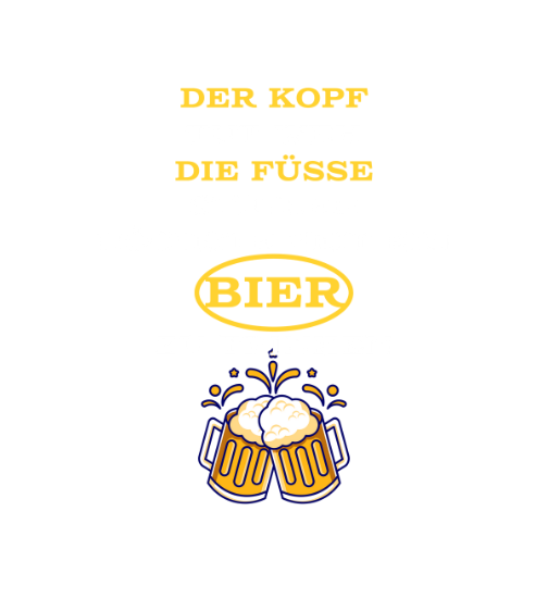 Shirt 'Bier Spruch'