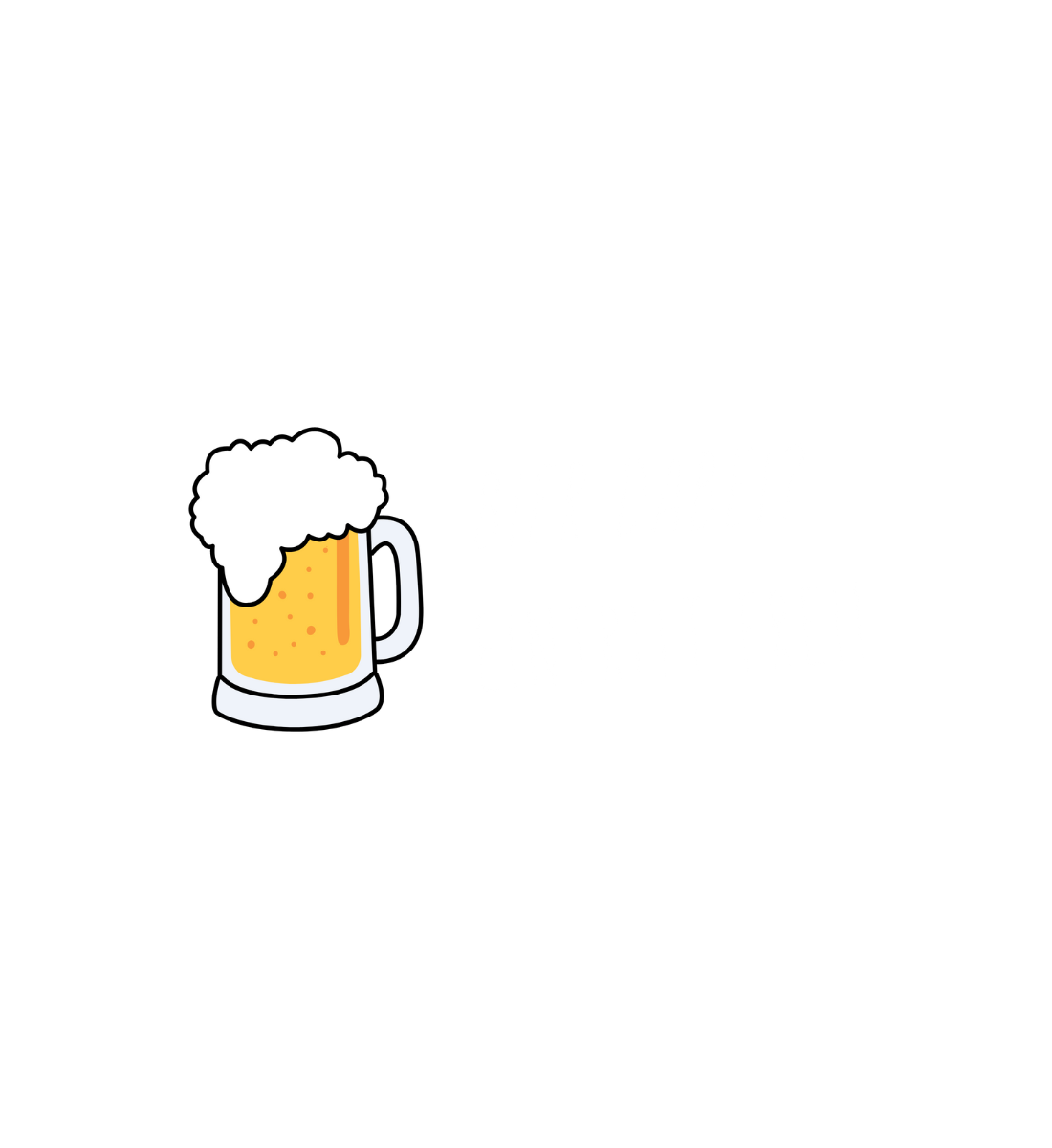 Fußmatte 'Bier dabei/Eintritt frei'