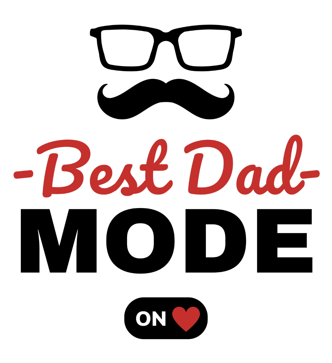 Shirt ' Best Dad Mode'