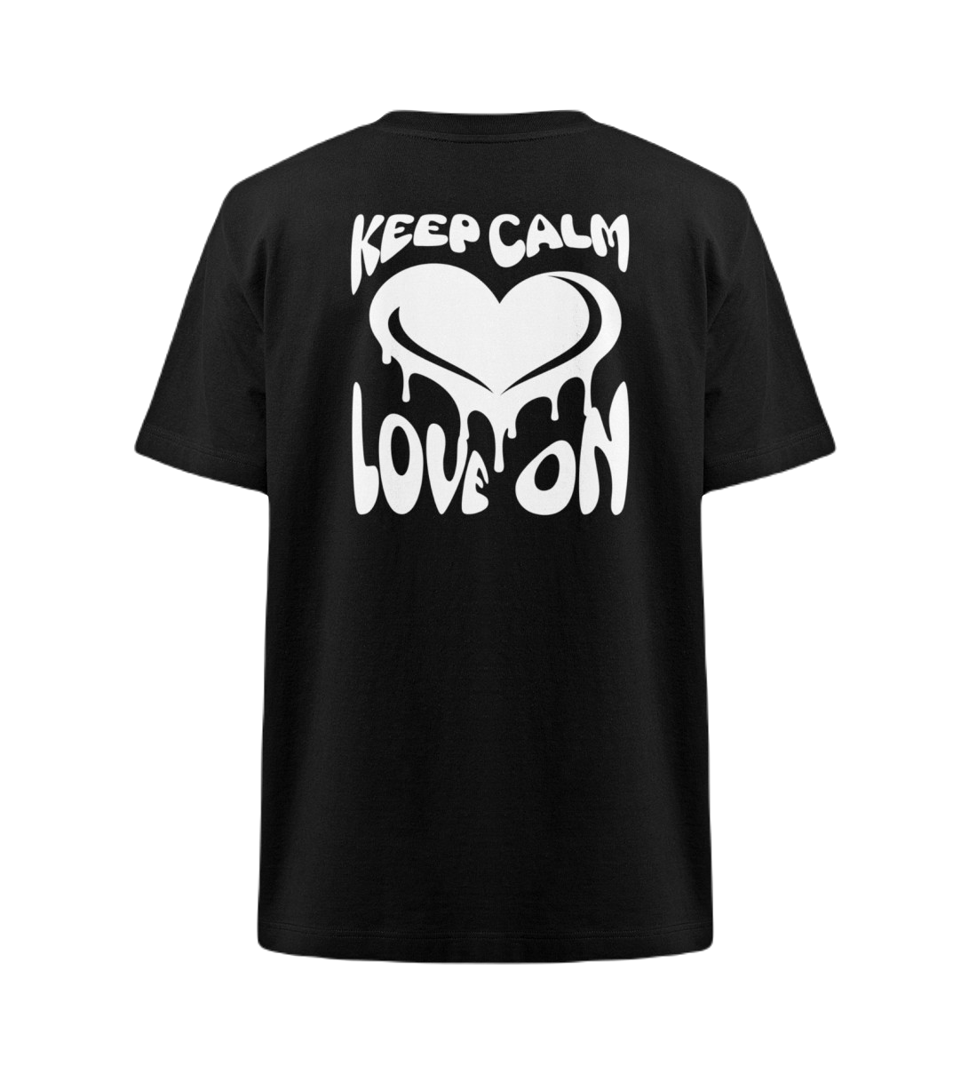 Oversized 'Keep calm Love on'