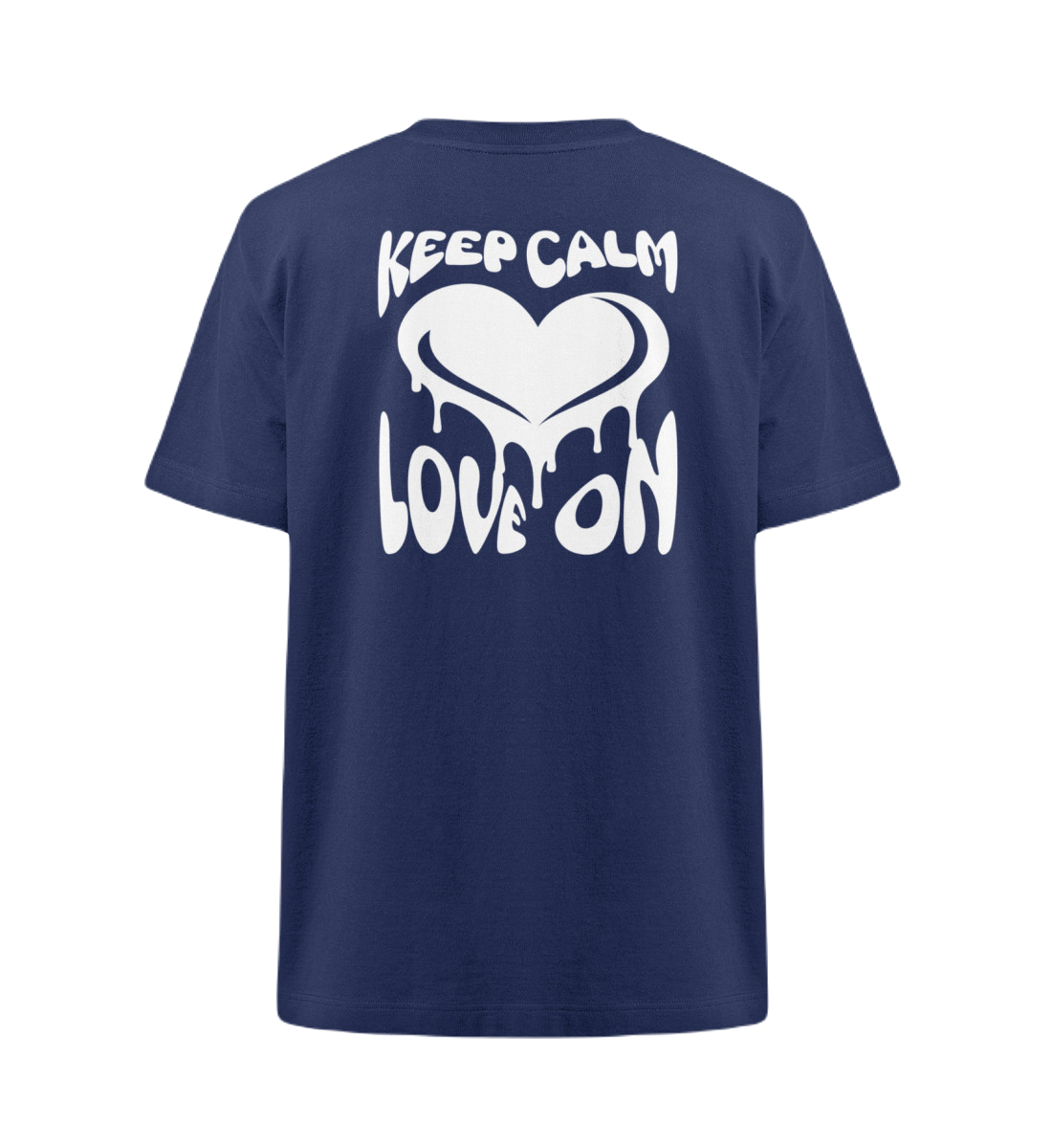 Oversized 'Keep calm Love on'