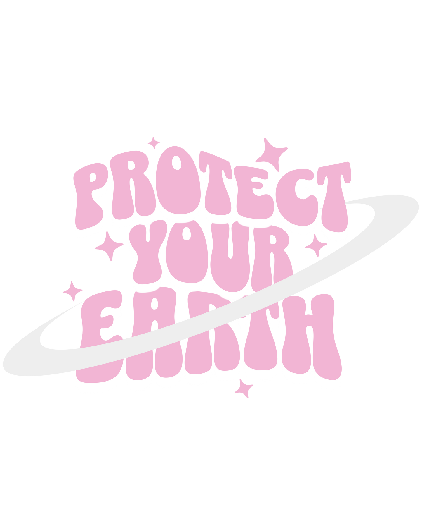 Oversized 'Protect Your Earth'