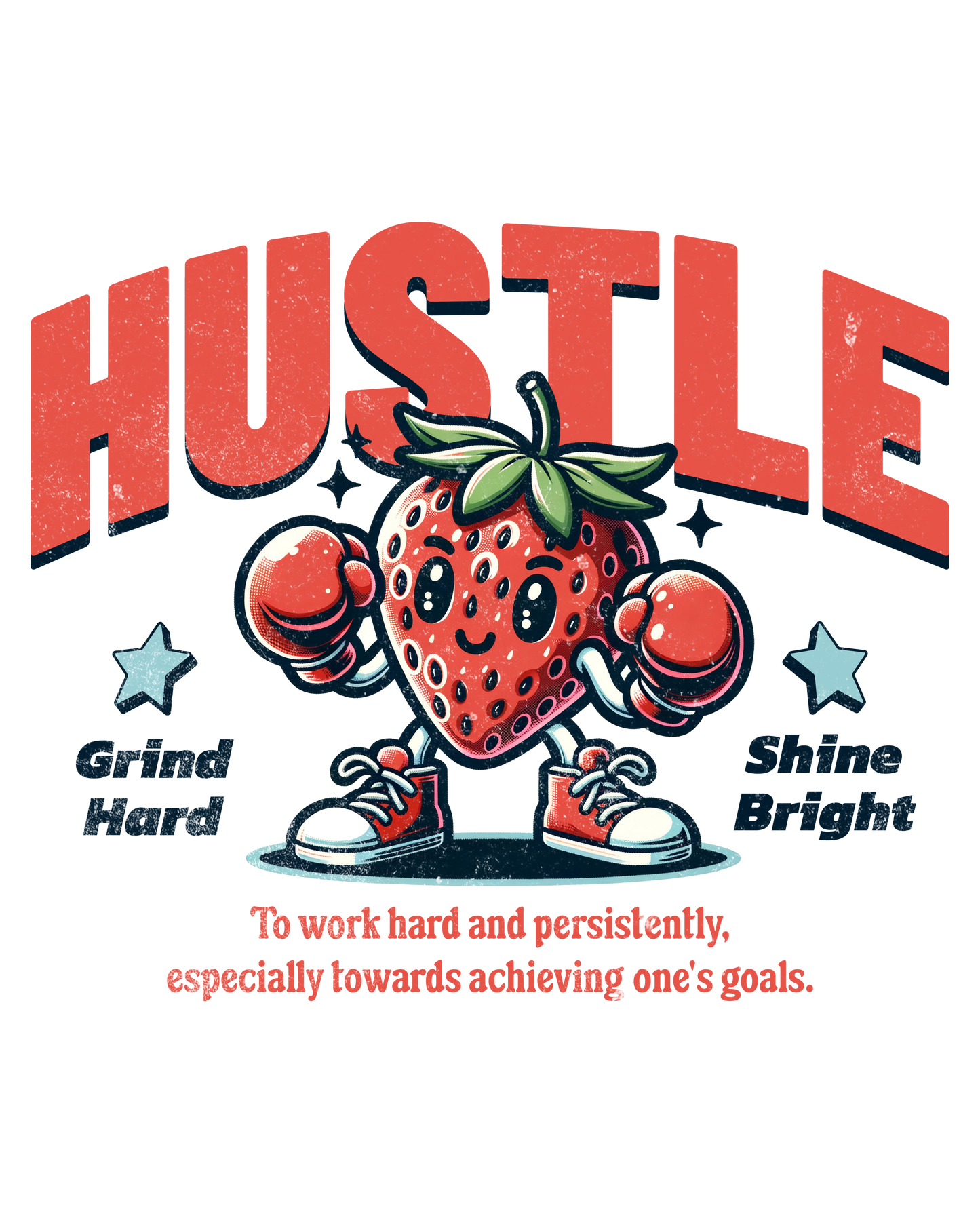 Oversized 'Hustle'