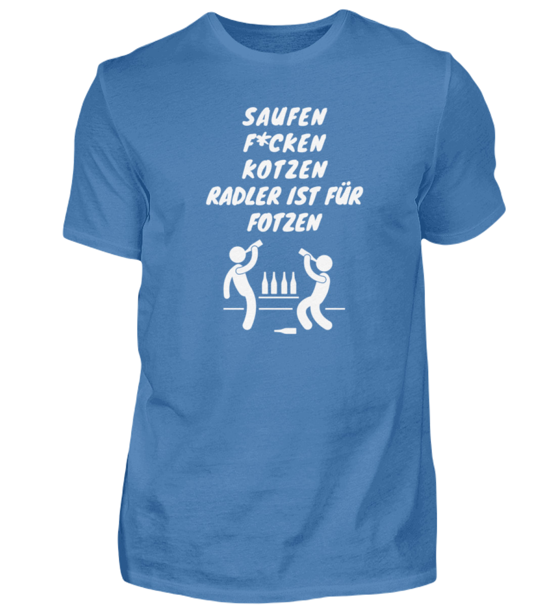 Shirt 'Saufen, F*cken, Kotzen'