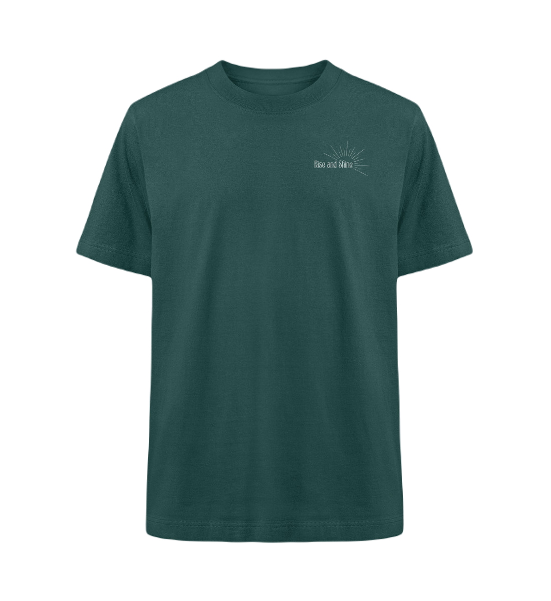 Oversized 'Rise and Shine'