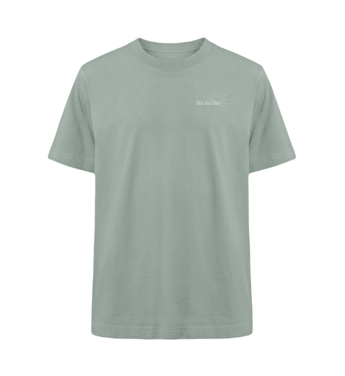 Oversized 'Rise and Shine'