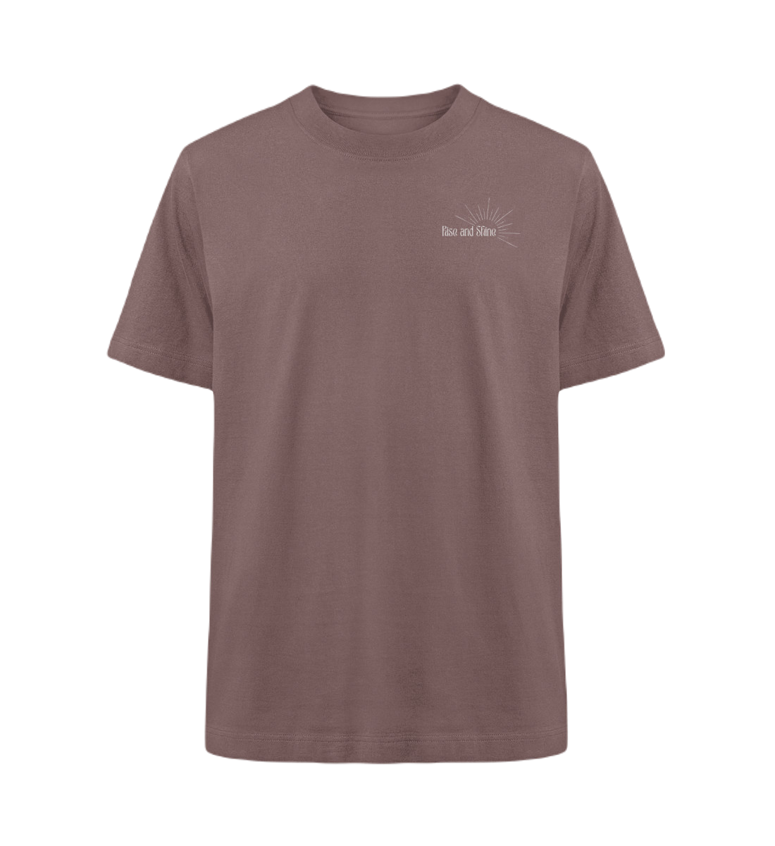 Oversized 'Rise and Shine'