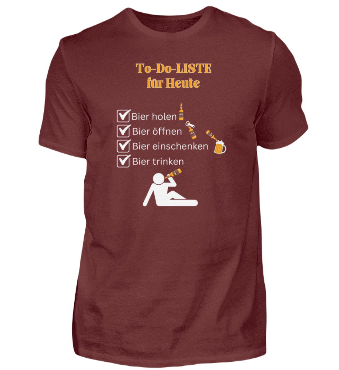 Shirt 'To-Do-Liste für Heute'