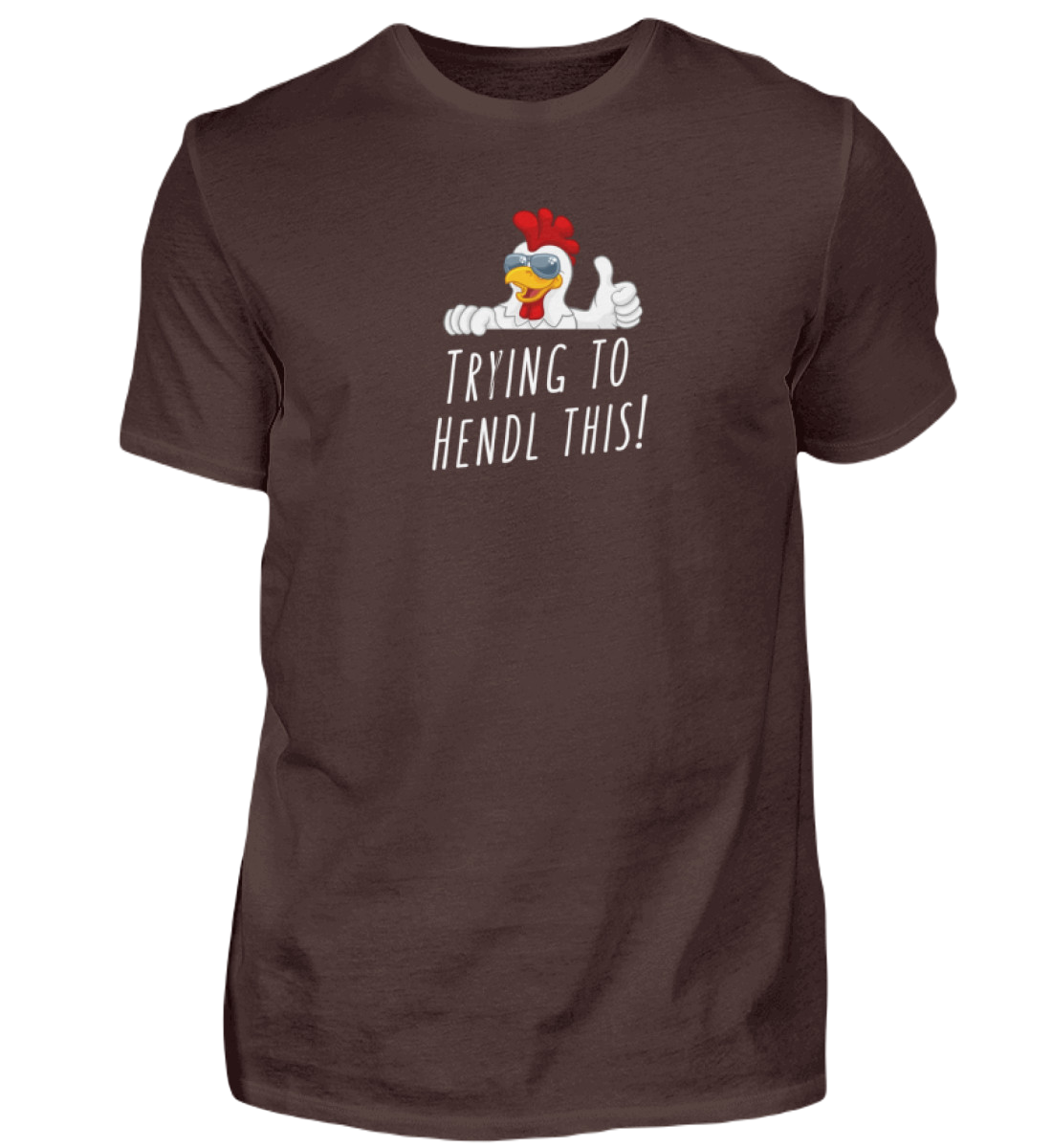 Shirt 'trying to hendl this!'