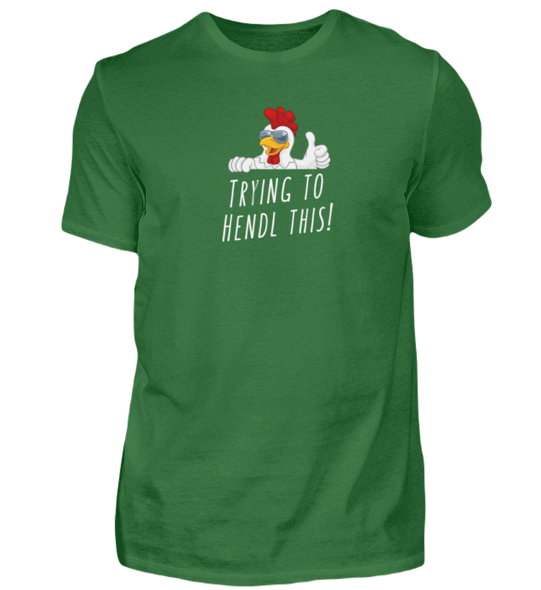 Shirt 'trying to hendl this!'