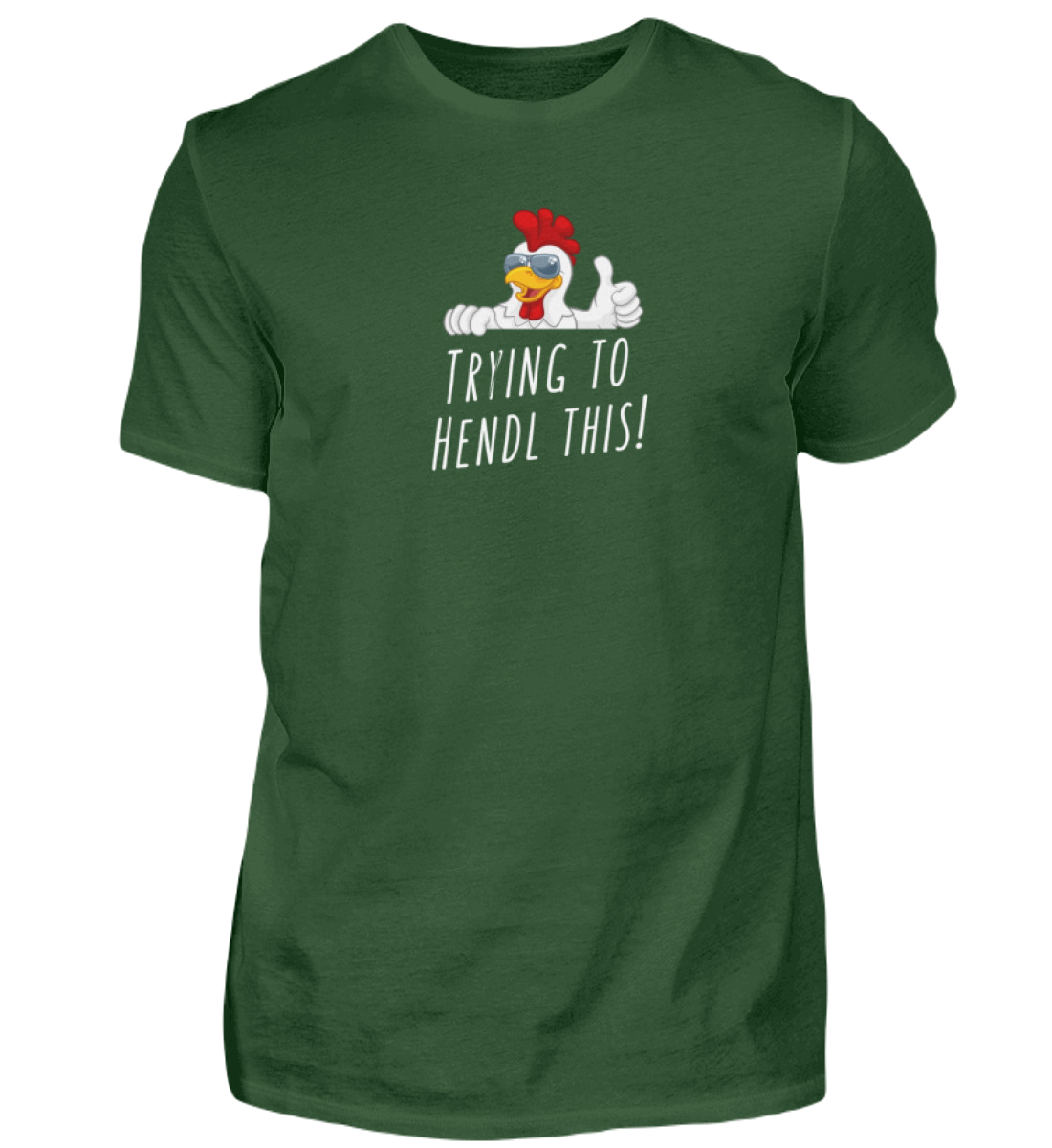 Shirt 'trying to hendl this!'