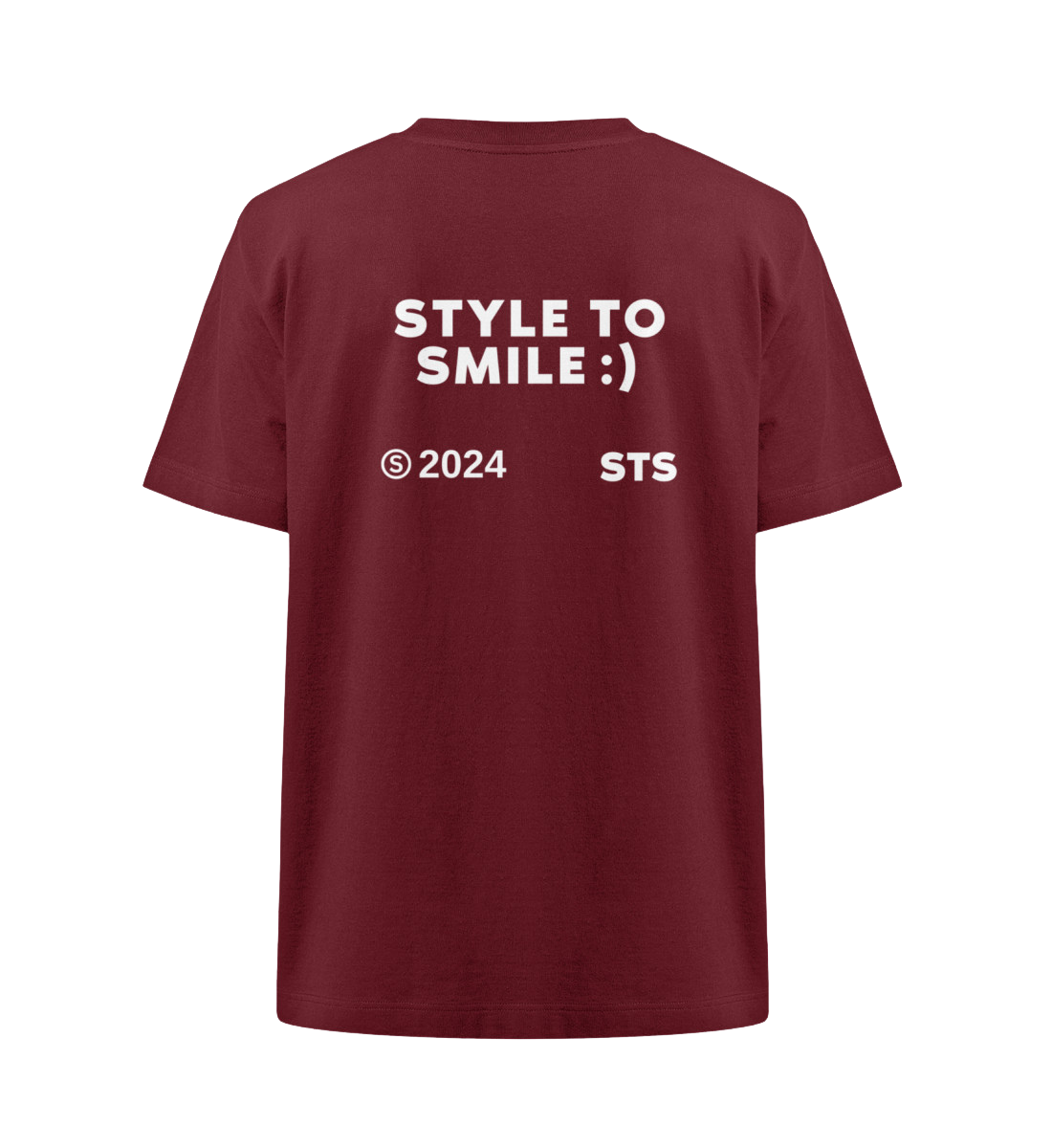 Oversized 'Style to Smile'