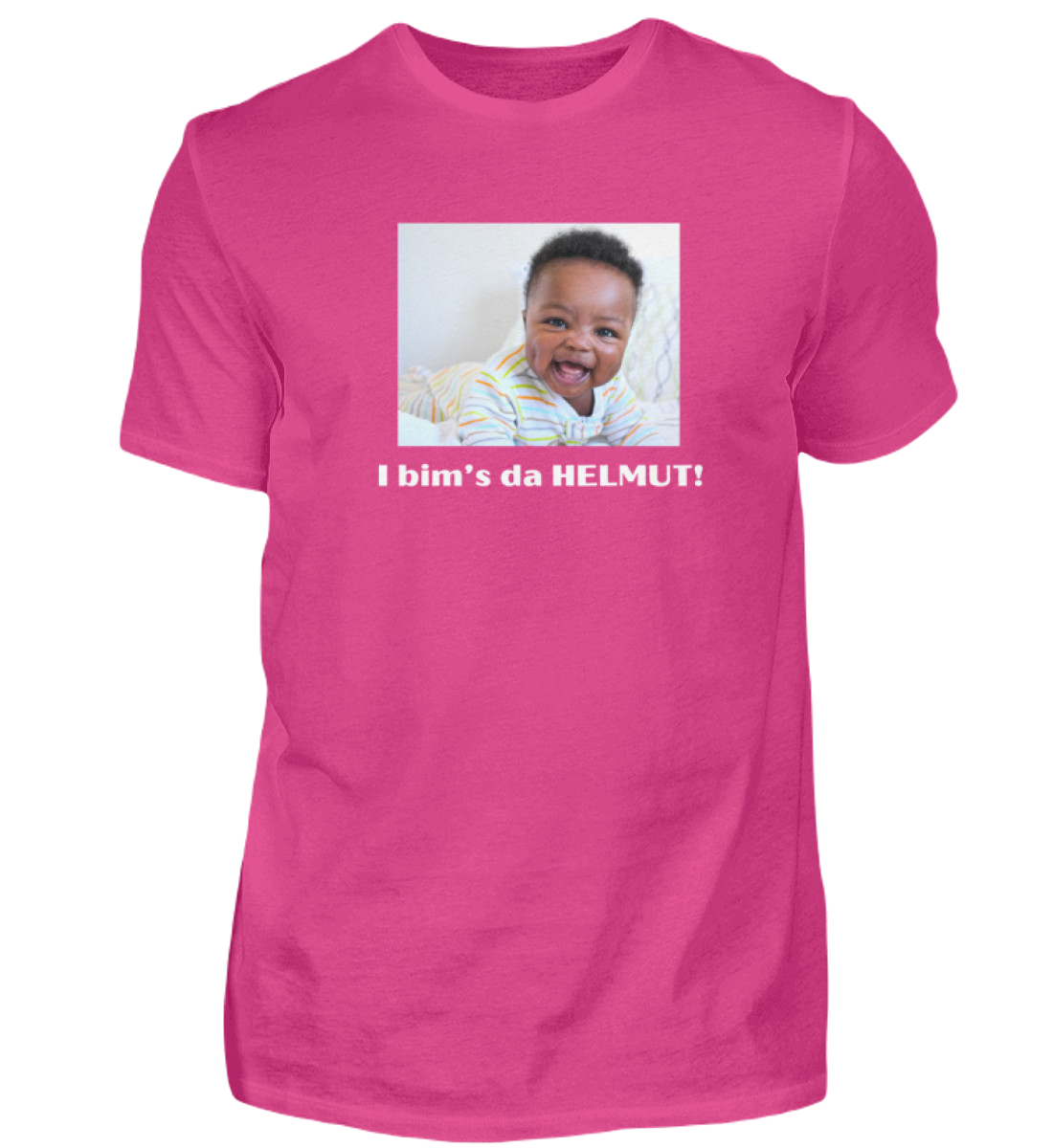 Shirt 'i bim's da HELMUT!'