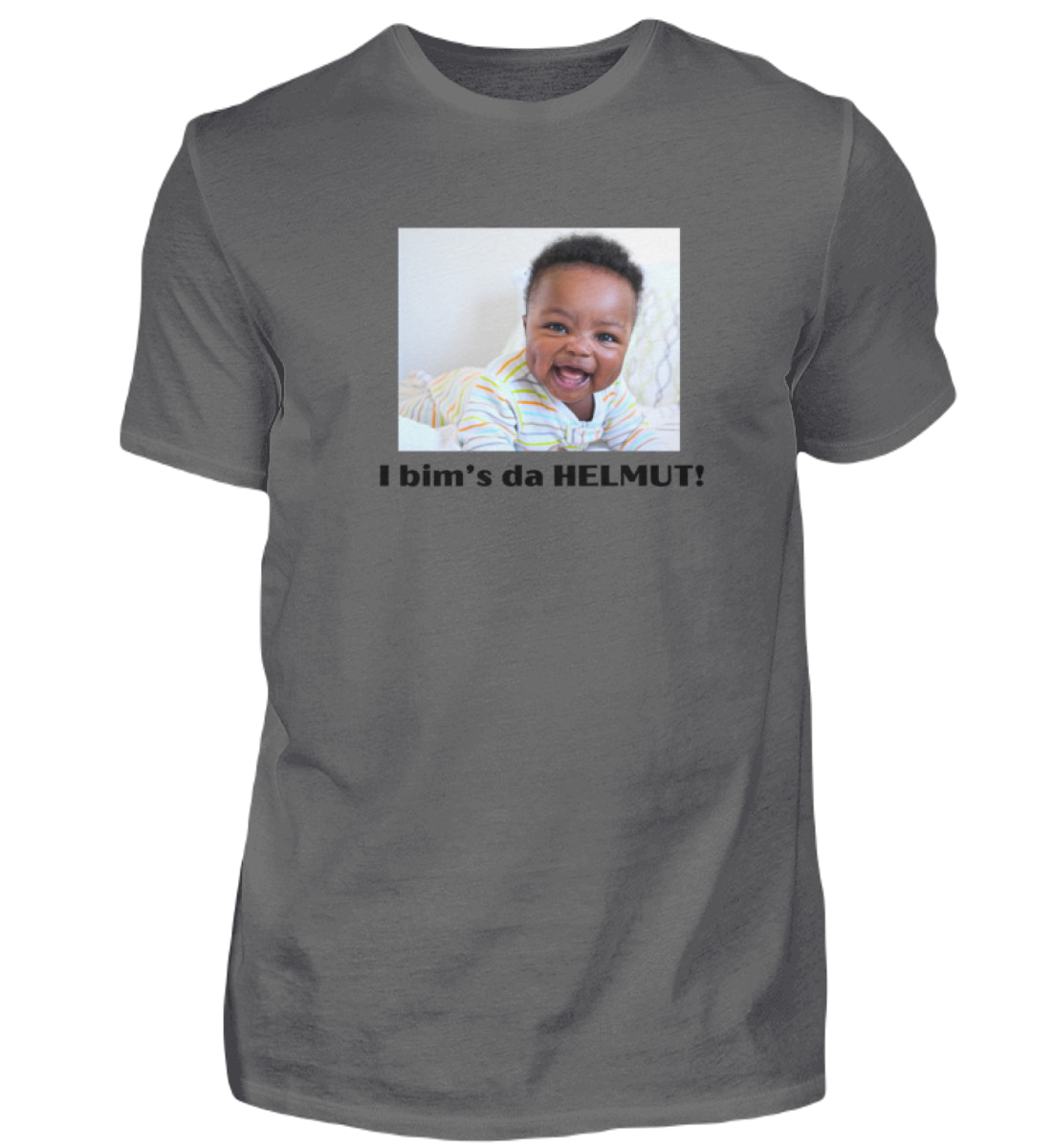 Shirt 'i bim's da HELMUT!'