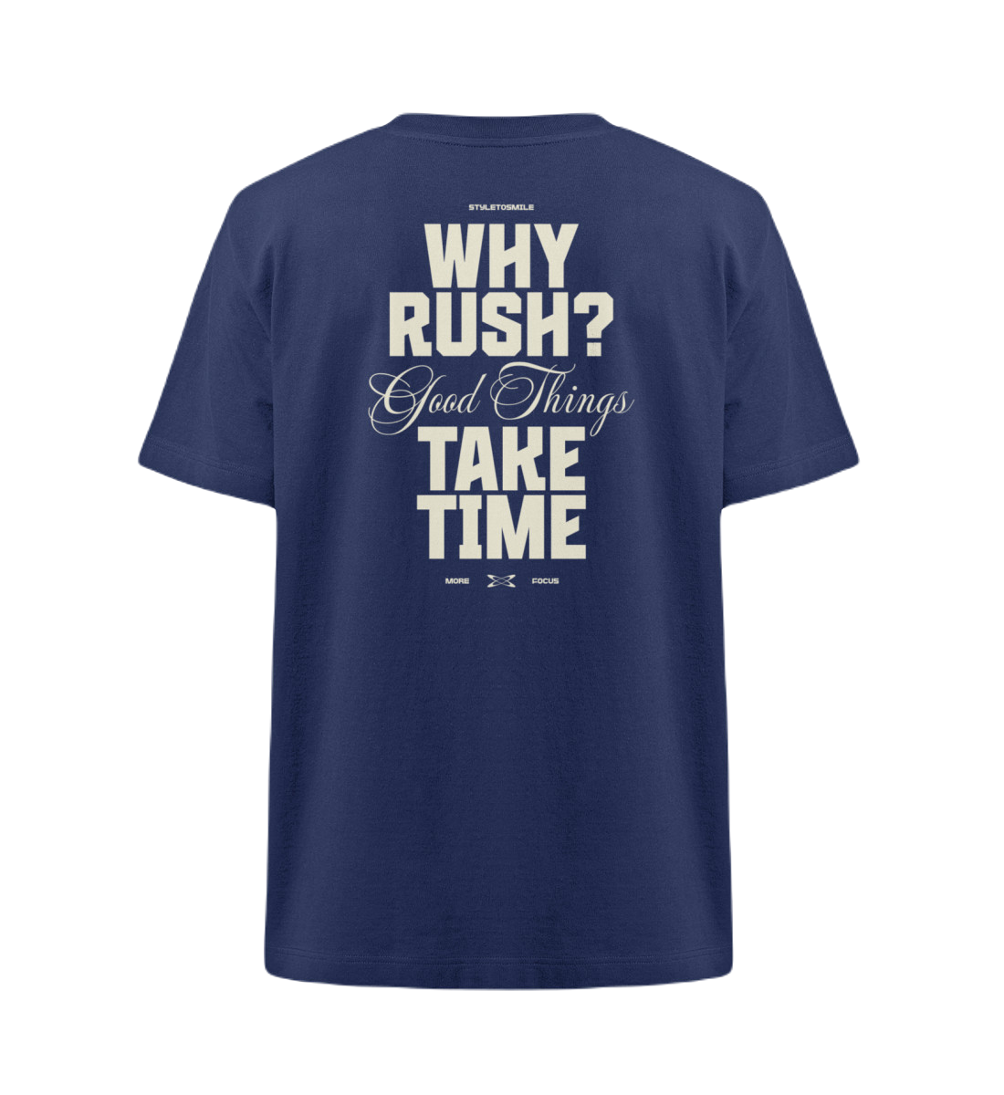 Oversized 'Why Rush? Take Time'