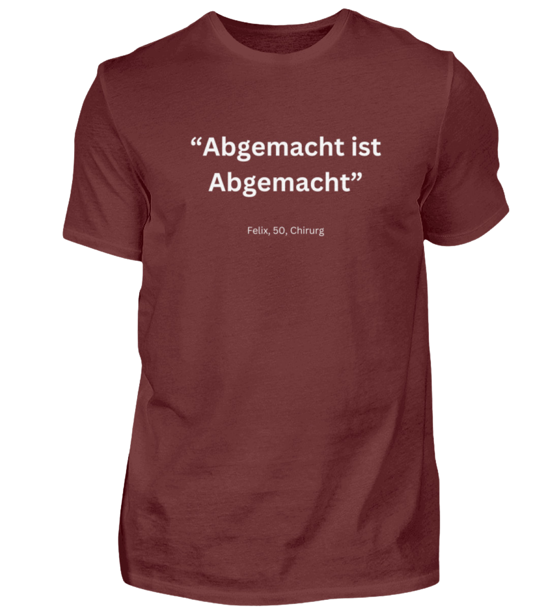Shirt 'Felix, 50, Chirurg'
