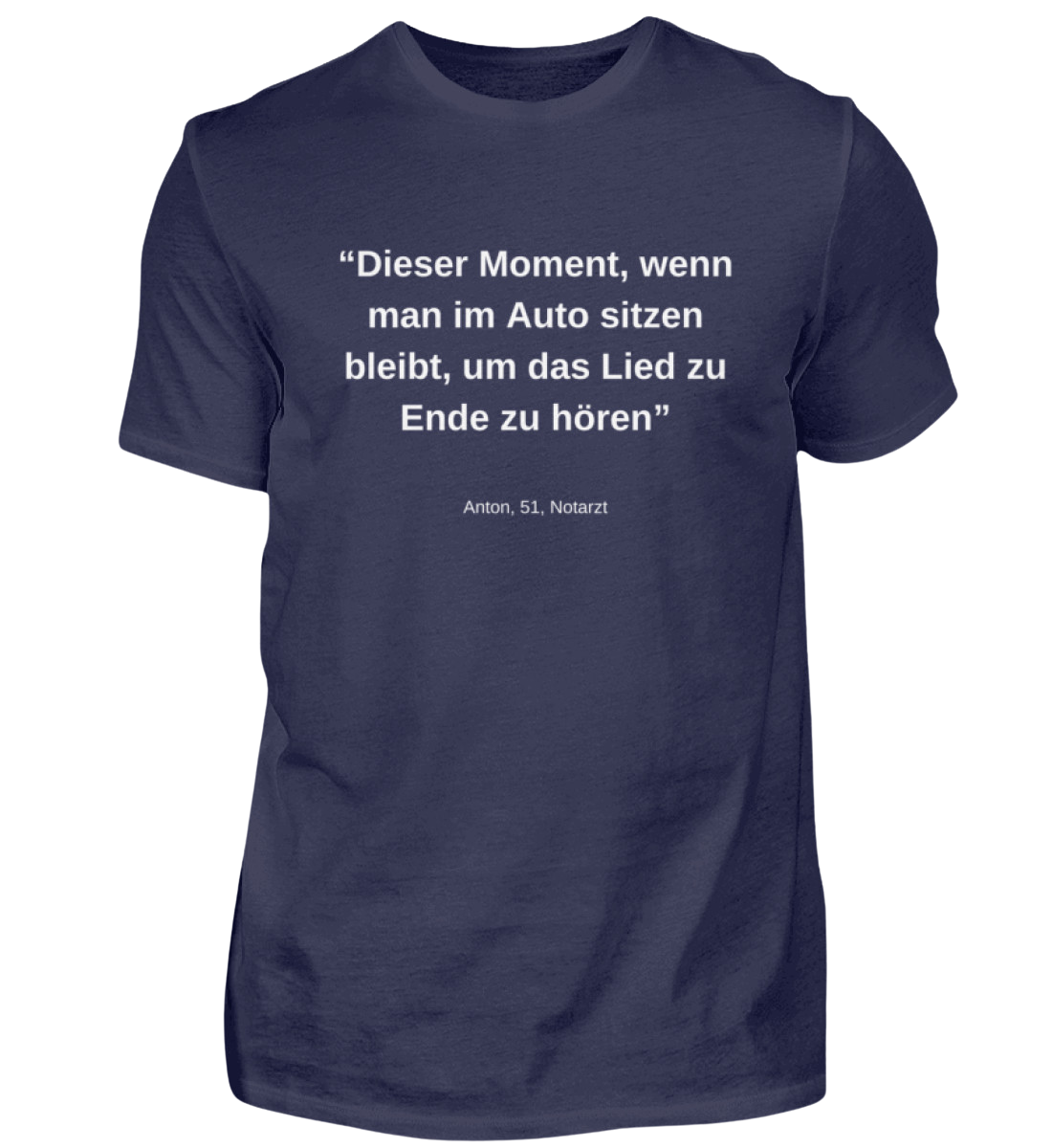 Shirt 'Anton, 51, Notarzt'