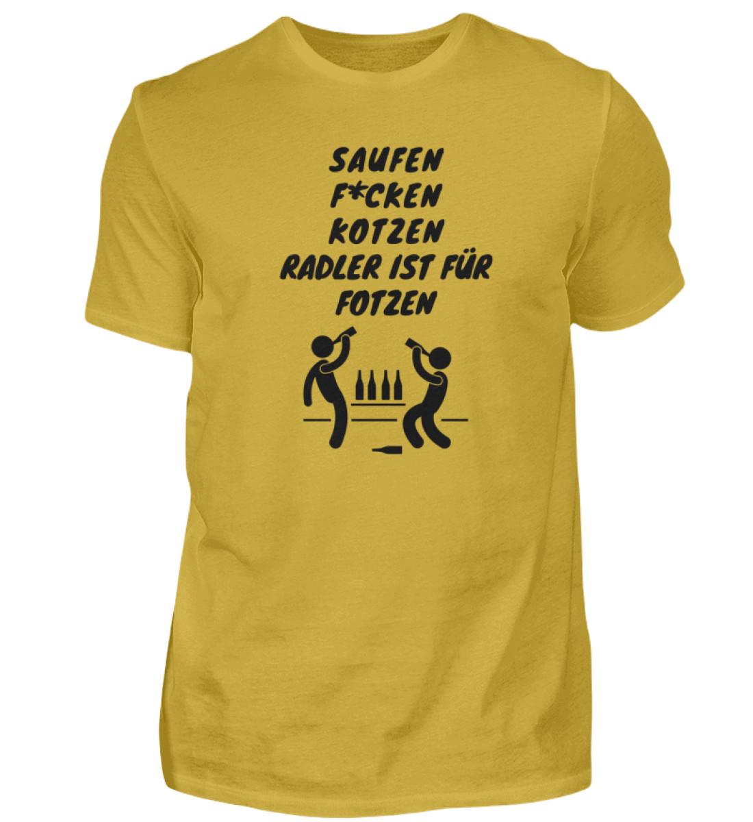 Shirt 'Saufen, F*cken, Kotzen'