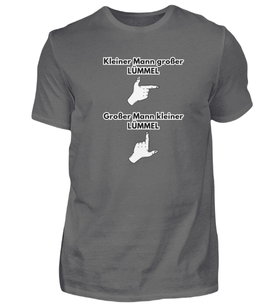 Shirt 'Kleiner Mann großer Lümmel'