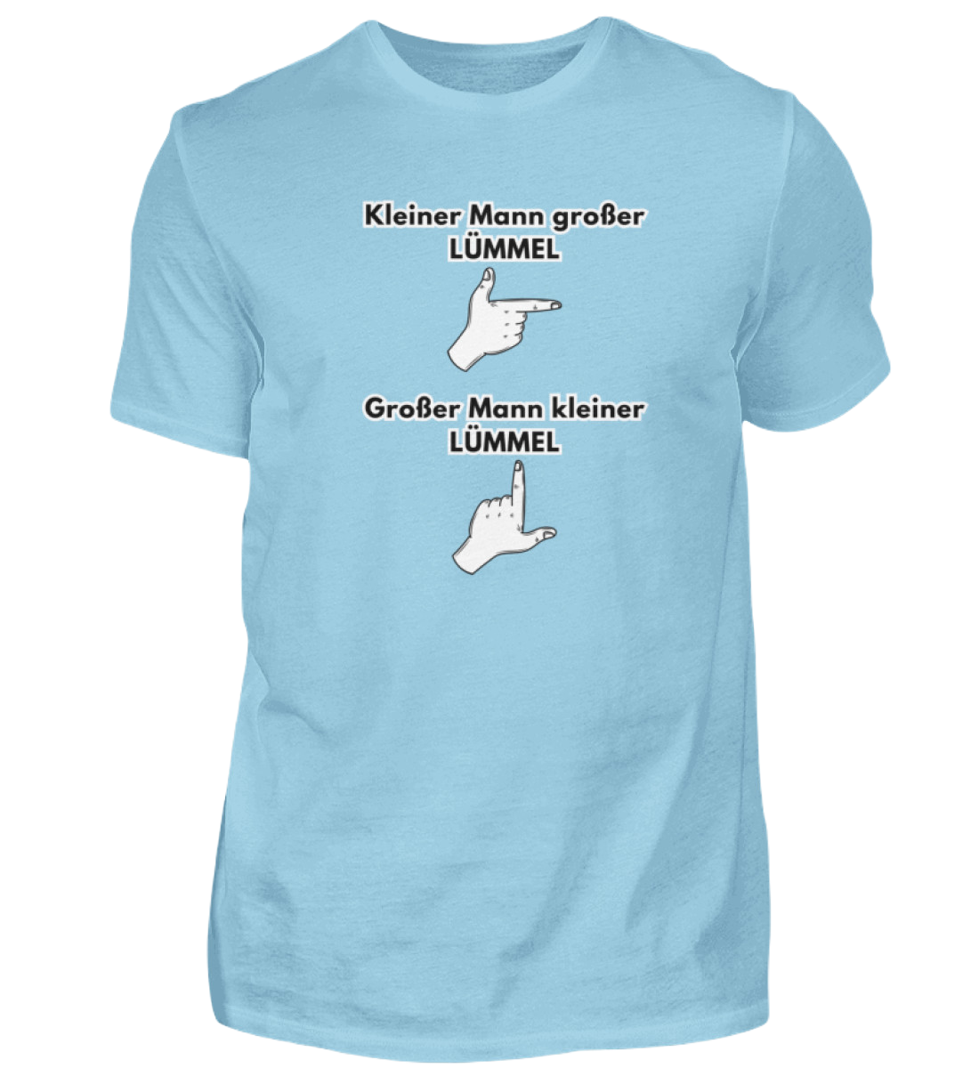 Shirt 'Kleiner Mann großer Lümmel'