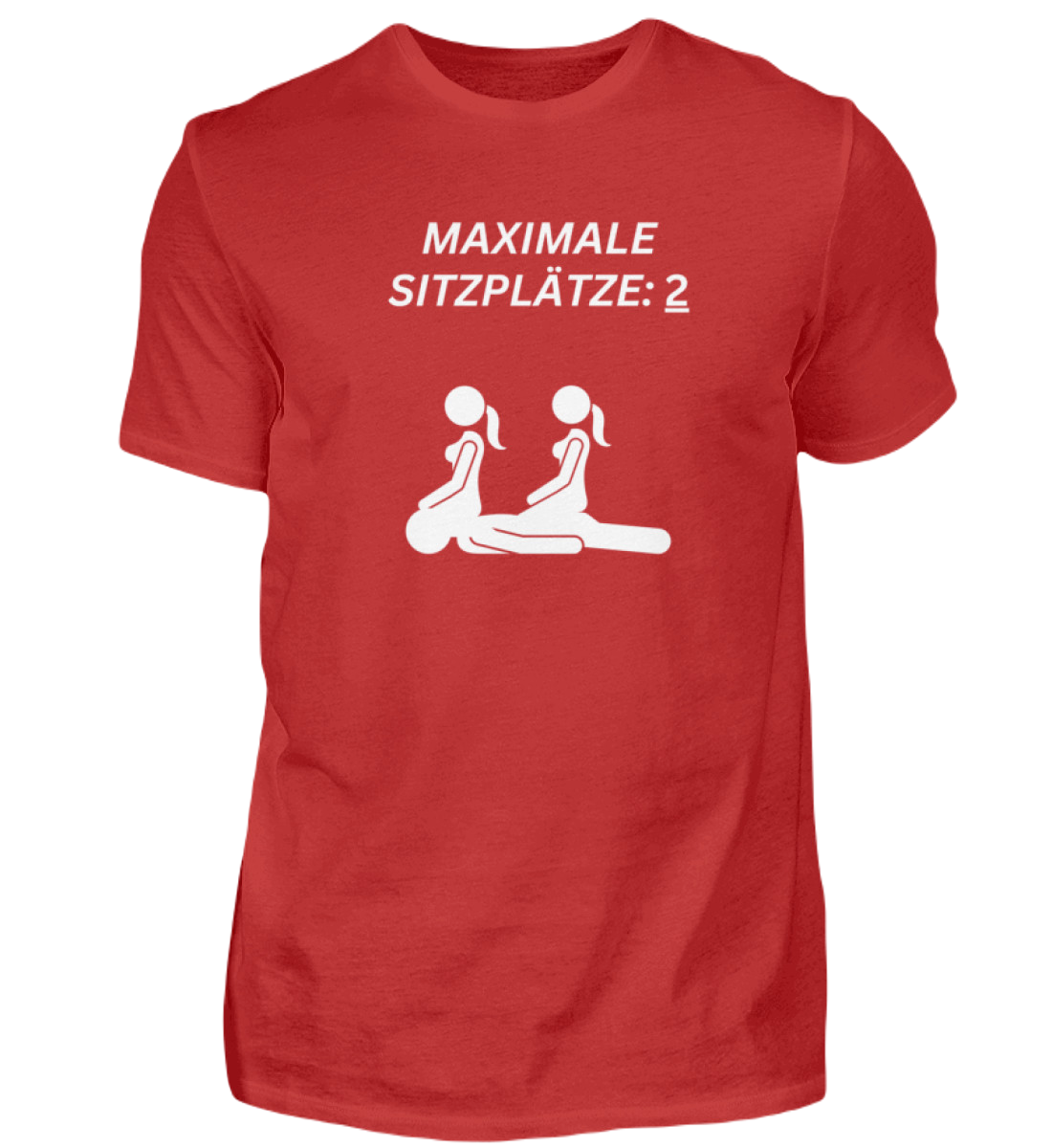 Shirt 'Maximale Sitzplätze'