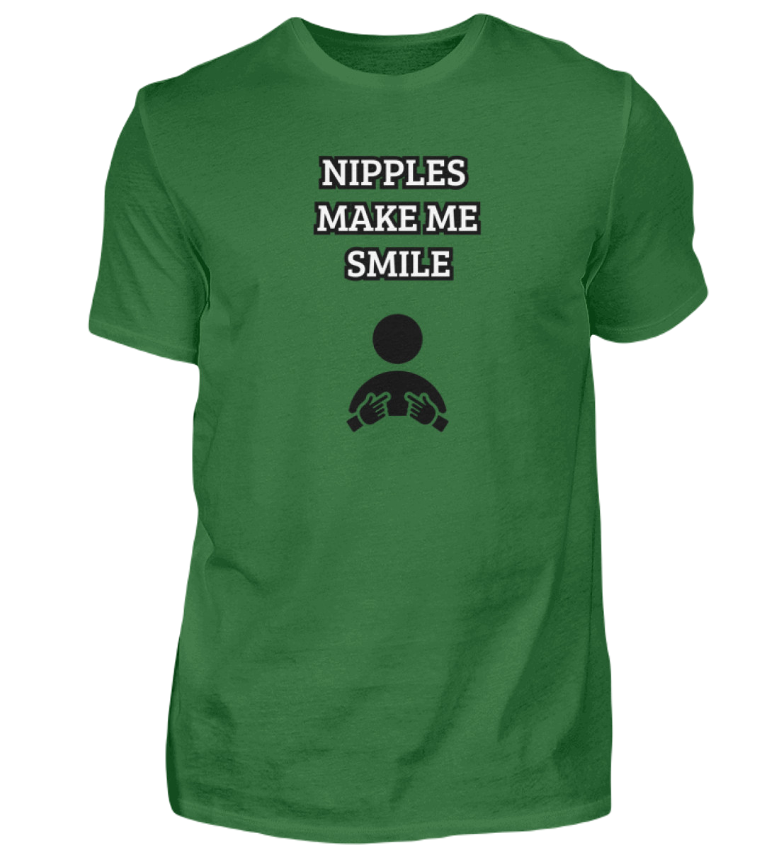 Shirt 'Nipples make me Smile'
