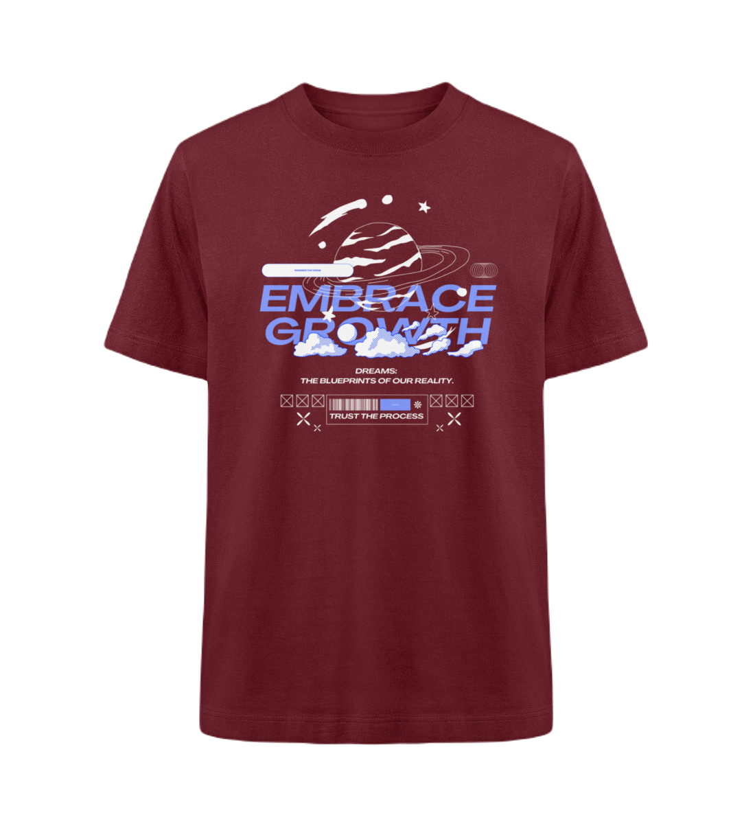 Oversized 'Embrace Growth'