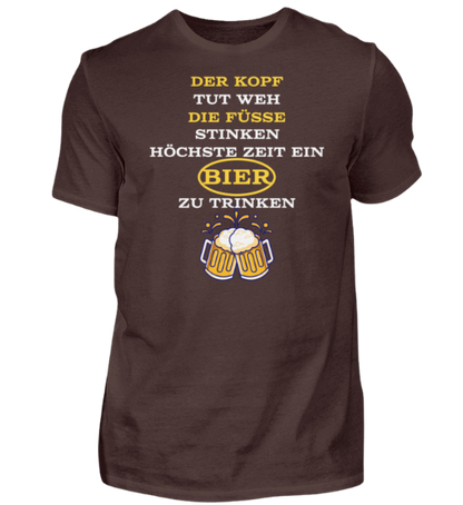 Shirt 'Bier Spruch'