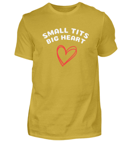 Shirt 'small tits big heart'