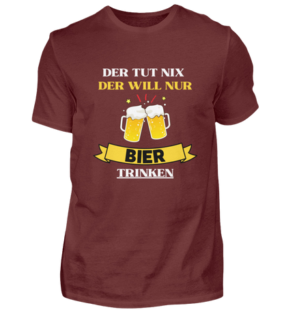 Shirt 'Bier trinken'