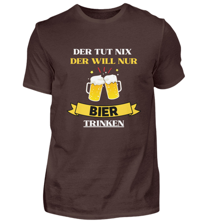 Shirt 'Bier trinken'