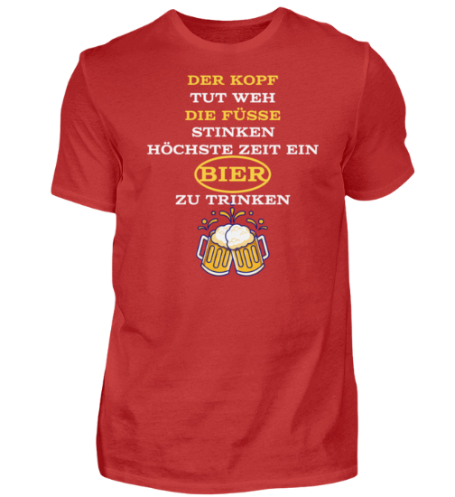 Shirt 'Bier Spruch'