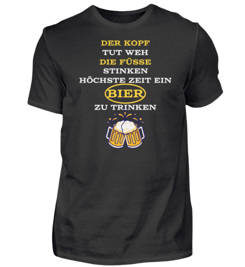 Shirt 'Bier Spruch'