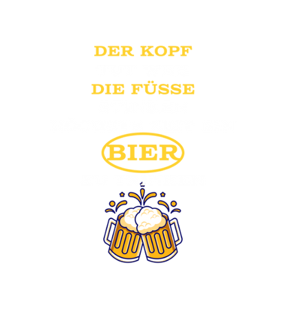 Shirt 'Bier Spruch'
