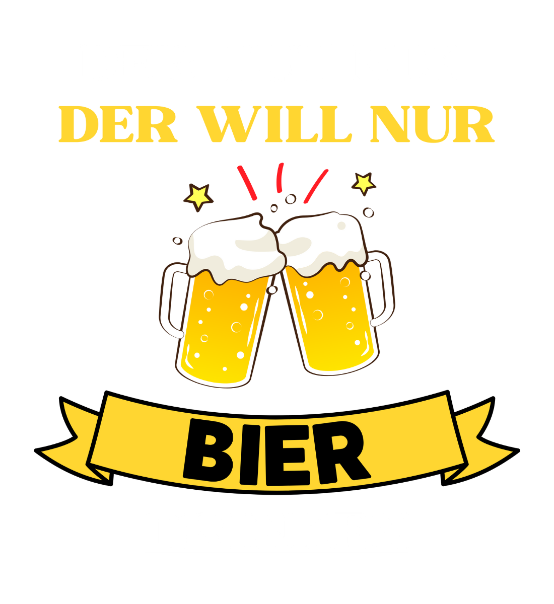 Shirt 'Bier trinken'