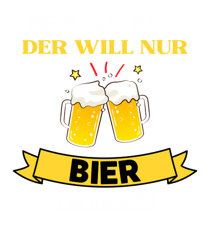 Shirt 'Bier trinken'