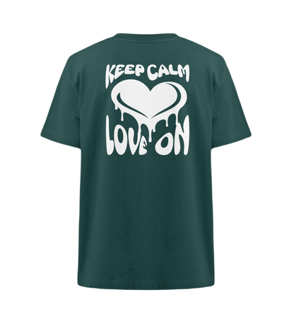 Oversized 'Keep calm Love on'