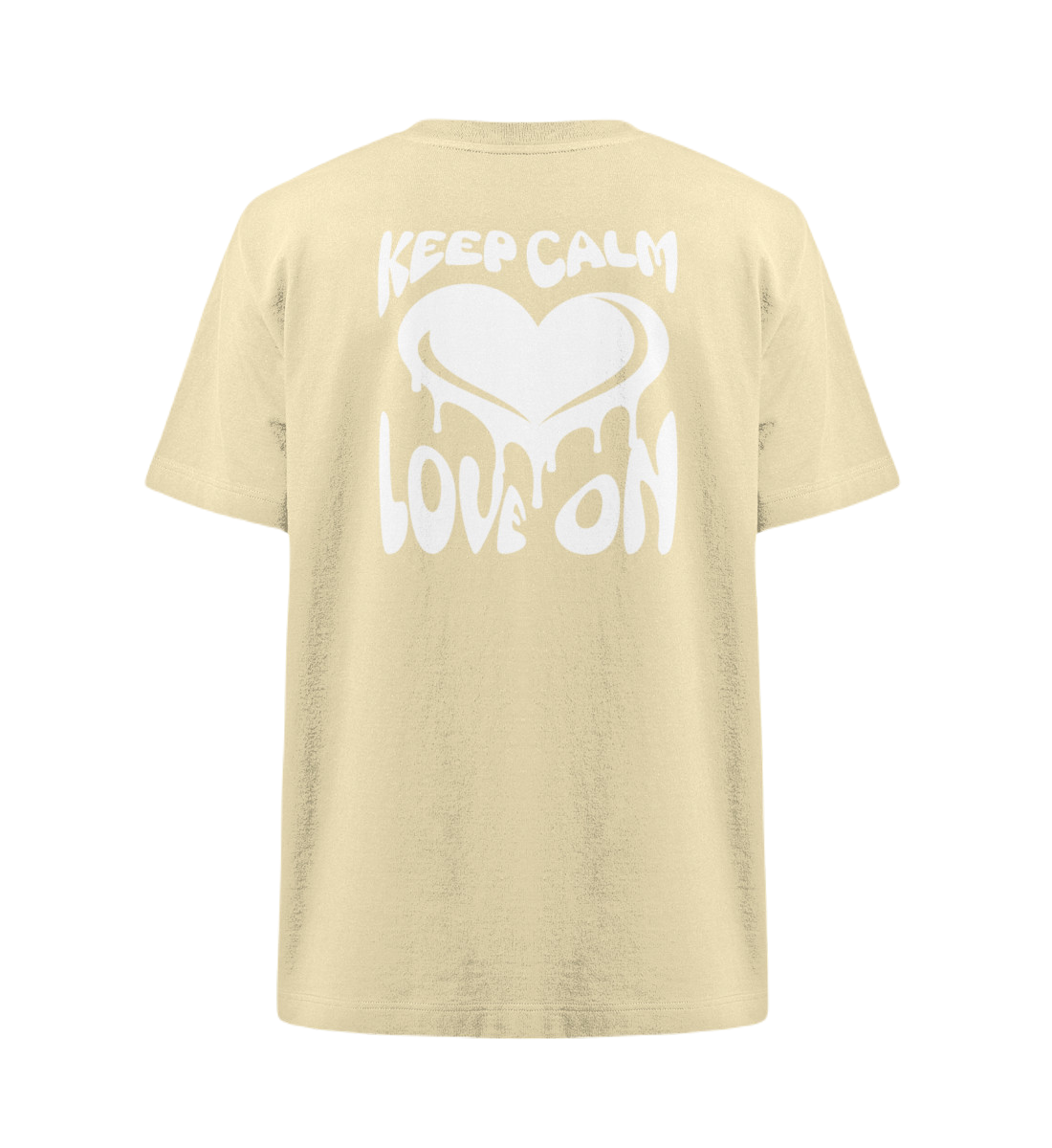Oversized 'Keep calm Love on'
