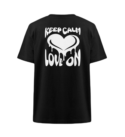 Oversized 'Keep calm Love on'