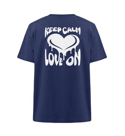 Oversized 'Keep calm Love on'
