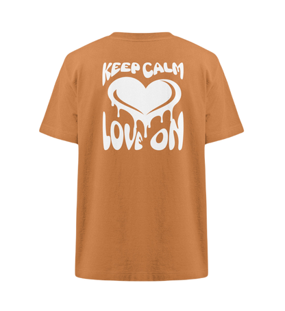 Oversized 'Keep calm Love on'