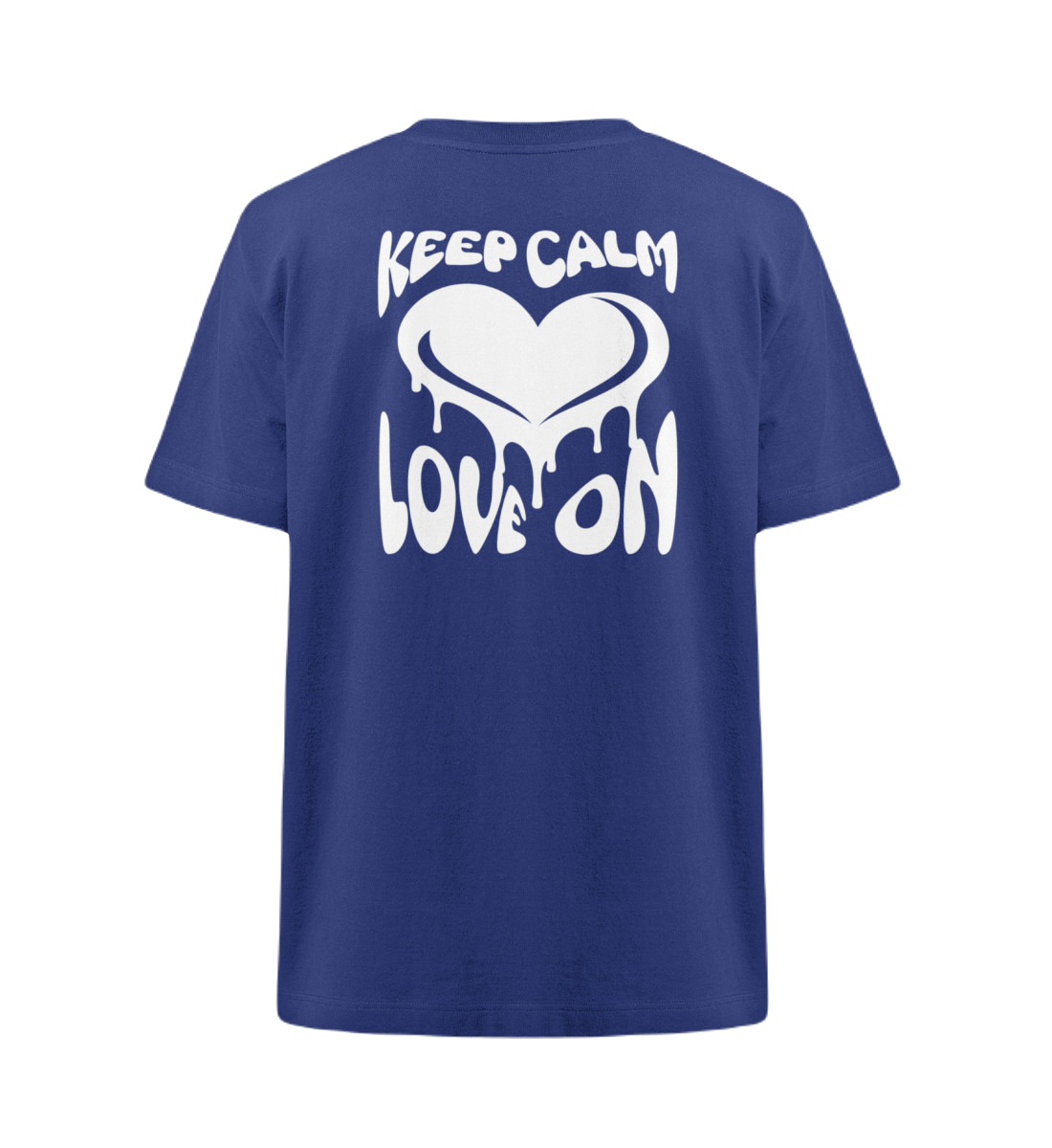 Oversized 'Keep calm Love on'