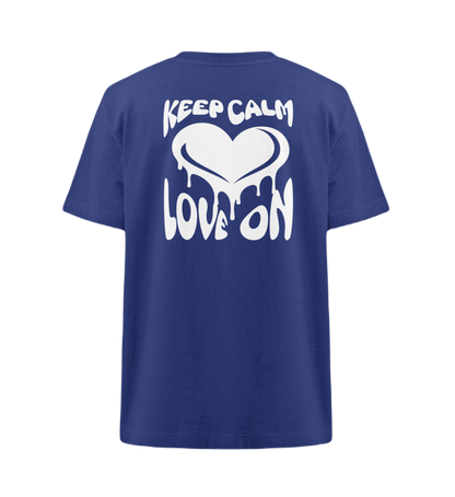 Oversized 'Keep calm Love on'