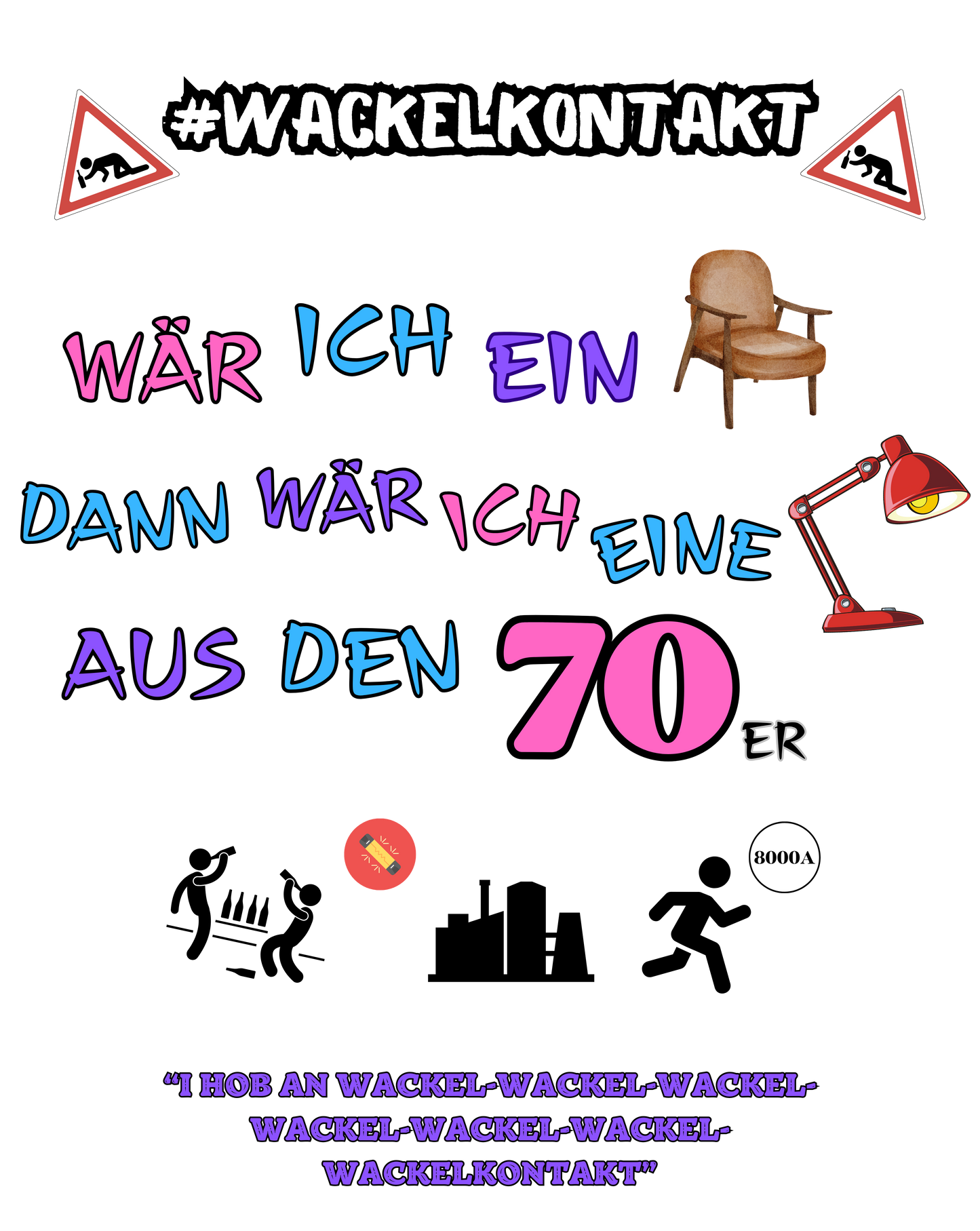 Shirt 'Wackelkontakt'