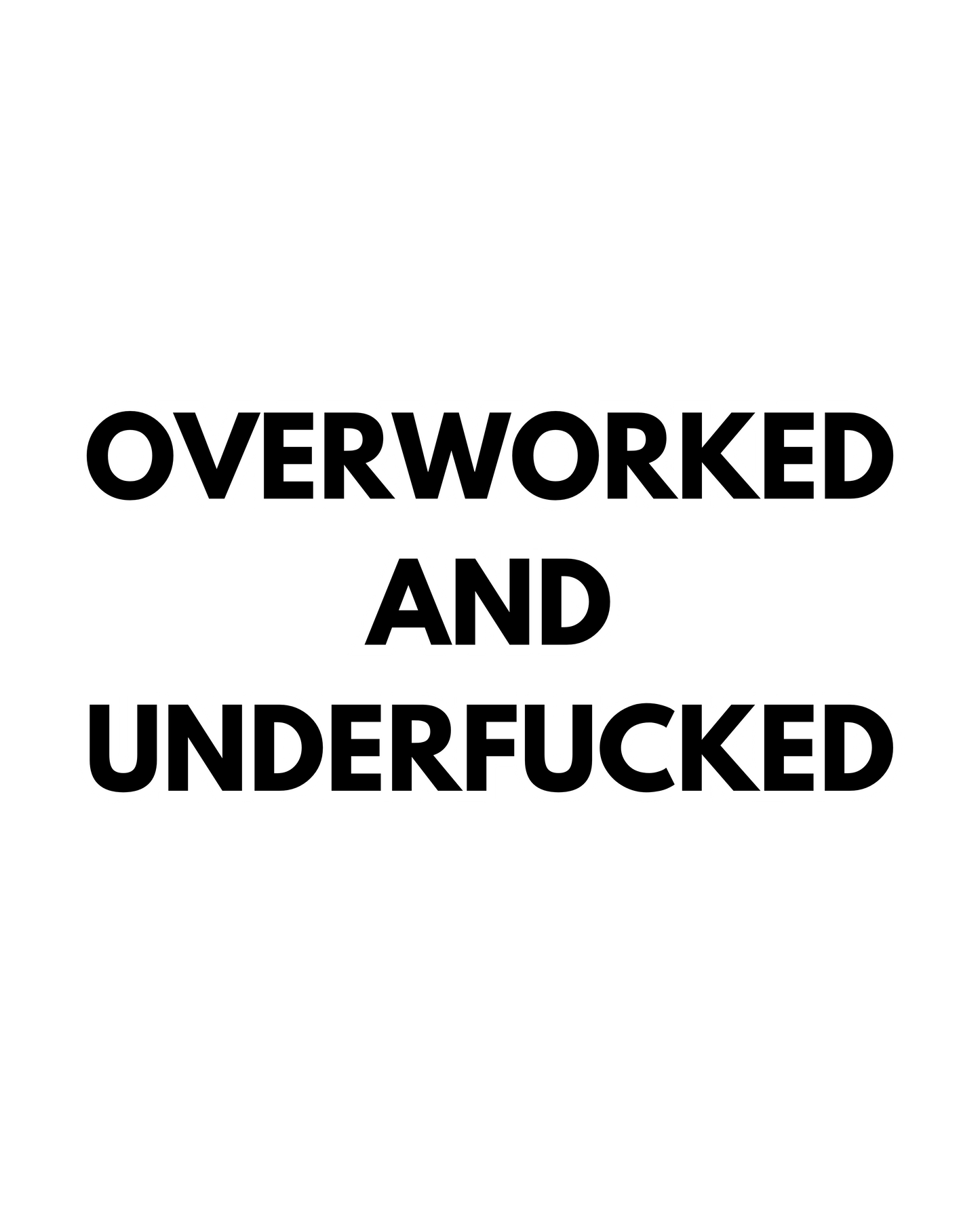 Shirt 'overworked'