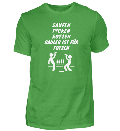 Shirt 'Saufen, F*cken, Kotzen'