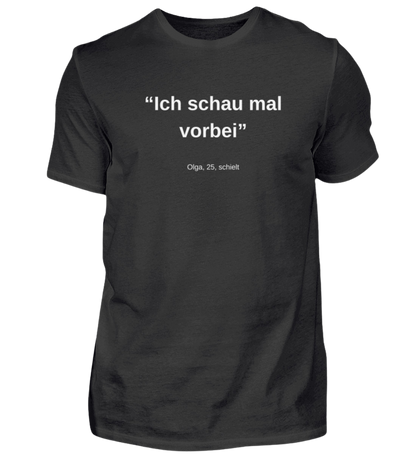 Shirt 'Olga, 25, schielt'